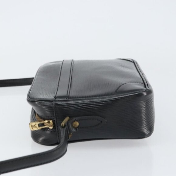 Authentic LOUIS VUITTON Epi Trocadero 23 Shoulder Bag Black M52302 LV - Picture 11 of 16